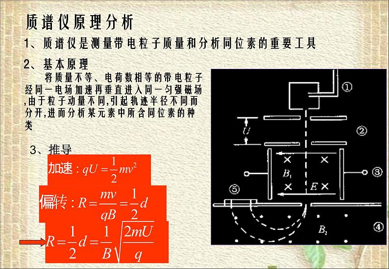 2022-2023年人教版(2019)新教材高中物理选择性必修2 第1章安培力与洛伦兹力第3节带电粒子在匀强磁场中的运动(5)课件第8页