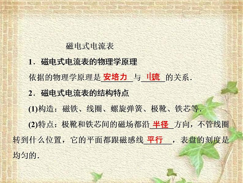 2022-2023年人教版(2019)新教材高中物理选择性必修2 第1章安培力与洛伦兹力第1节磁场对通电导线的作用力课件05