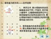 2022-2023年人教版(2019)新教材高中物理选择性必修2 第1章安培力与洛伦兹力第2节磁场对运动电荷的作用力(1)课件
