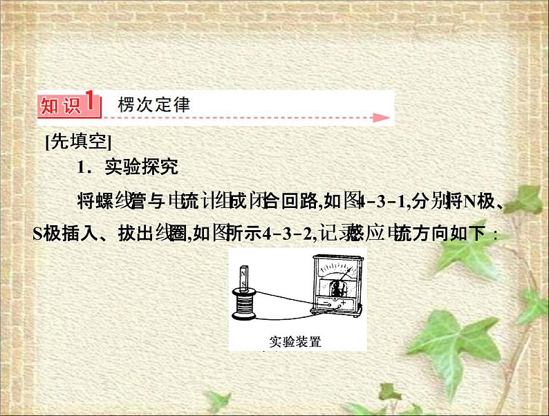 2022-2023年人教版(2019)新教材高中物理选择性必修2 第2章电磁感应第1节楞次定律(4)课件第2页