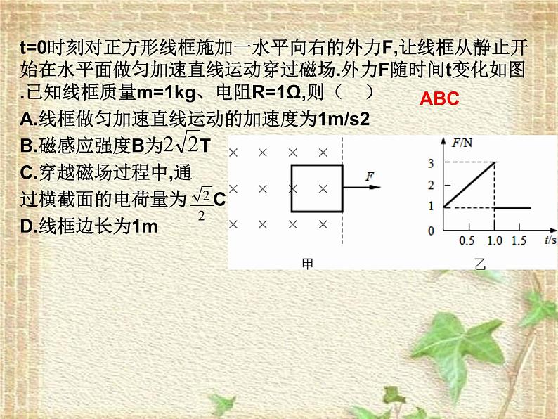 2022-2023年人教版(2019)新教材高中物理选择性必修2 第2章电磁感应第2节法拉第电磁感应定律(3)课件第8页