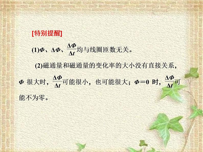 2022-2023年人教版(2019)新教材高中物理选择性必修2 第2章电磁感应第2节法拉第电磁感应定律(9)课件第6页