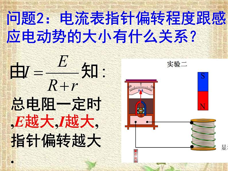 2022-2023年人教版(2019)新教材高中物理选择性必修2 第2章电磁感应第2节法拉第电磁感应定律(11)课件第8页