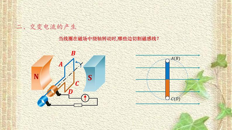 2022-2023年人教版(2019)新教材高中物理选择性必修2 第3章交变电流第1节交变电流(1)课件第7页