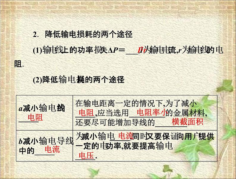 2022-2023年人教版(2019)新教材高中物理选择性必修2 第3章交变电流第4节电能的输送(4)课件第3页