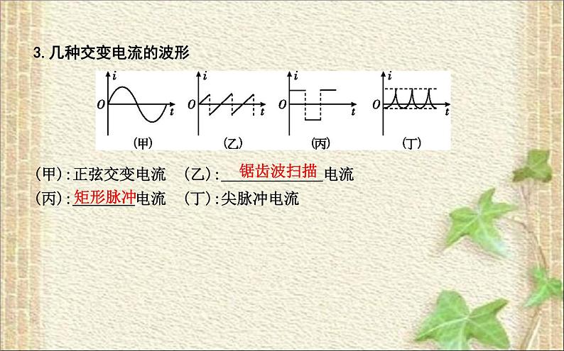 2022-2023年人教版(2019)新教材高中物理选择性必修2 第3章交变电流第2节交变电流的描述(3)课件第5页