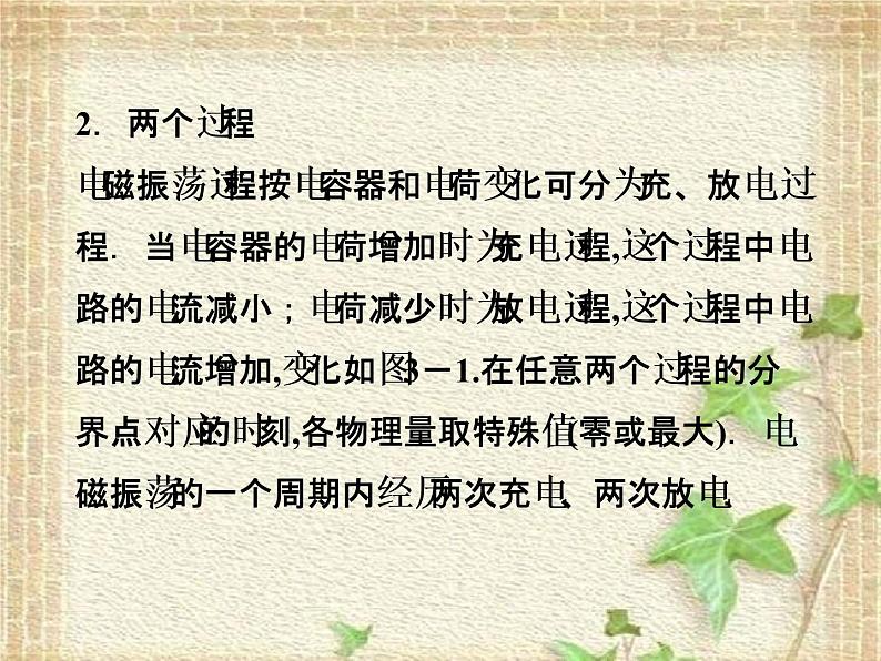 2022-2023年人教版(2019)新教材高中物理选择性必修2 第4章电磁振荡与电磁波本章优化总结(1)课件04