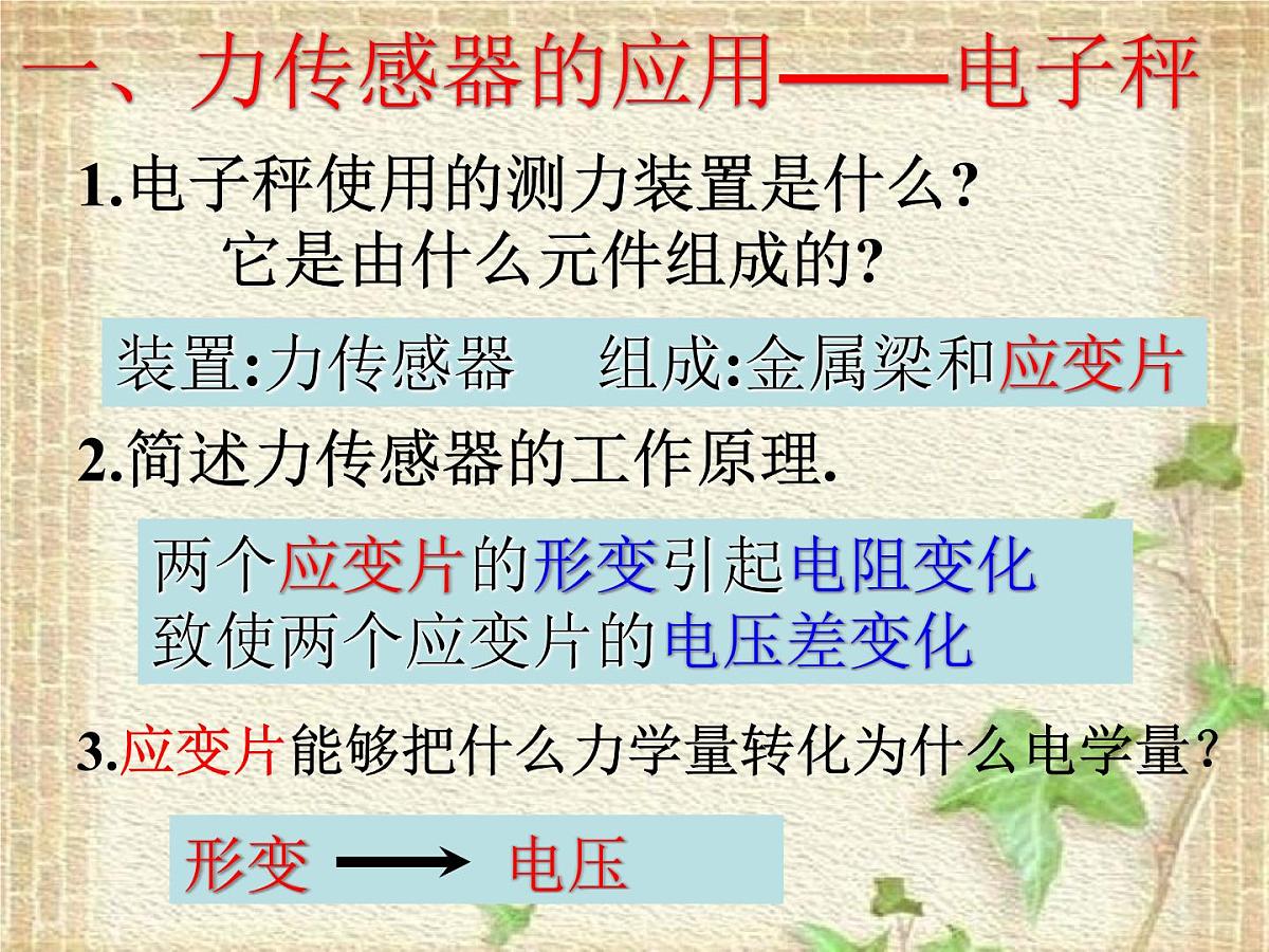2022-2023年人教版(2019)新教材高中物理选择性必修2 第5章传感器第2节常见传感器的工作原理及应用(12)课件第7页