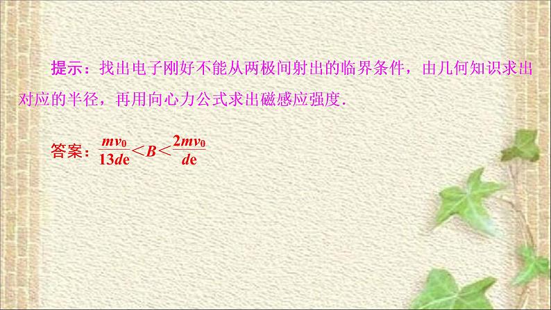 2022-2023年人教版(2019)新教材高中物理选择性必修2 第1章安培力与洛伦兹力章末综合(1)课件第5页