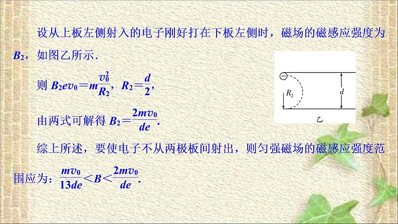 2022-2023年人教版(2019)新教材高中物理选择性必修2 第1章安培力与洛伦兹力章末综合(1)课件第7页