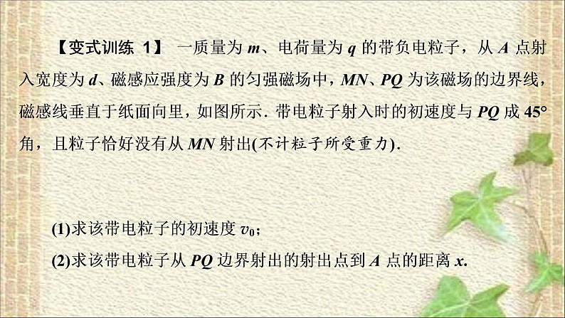 2022-2023年人教版(2019)新教材高中物理选择性必修2 第1章安培力与洛伦兹力章末综合(1)课件第8页