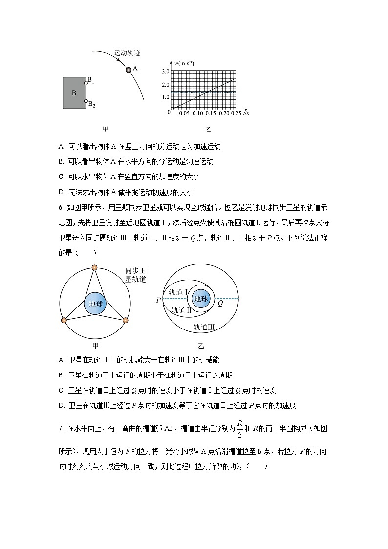 2022-2023学年浙江省舟山中学高三上学期首考模拟卷（三）物理试题（解析版）第3页