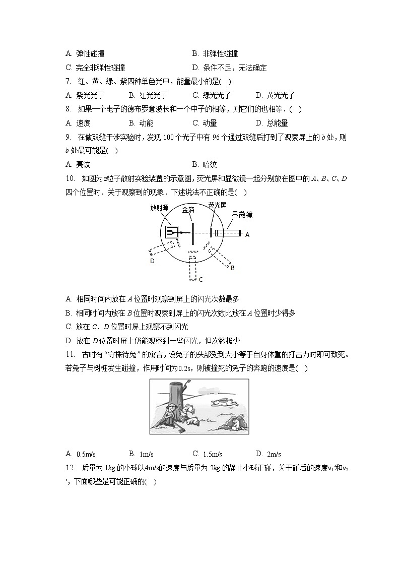 2021-2022学年陕西省榆林市榆阳区某校高二（下）月考物理试卷（含答案解析）02