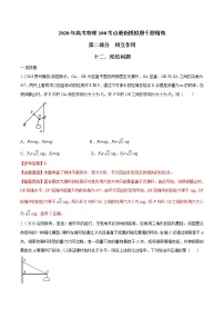 高考物理模拟题练习 专题2.12 死结问题（解析版）