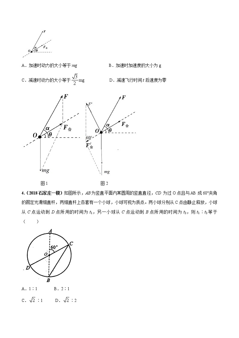 高考物理模拟题练习 专题3.21 与力的分解相关的牛顿运动定律问题（原卷版）第2页