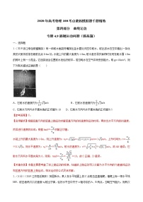 高考物理模拟题练习 专题4.9 斜抛运动问题（提高篇）（解析版）