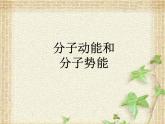 2022-2023年人教版(2019)新教材高中物理选择性必修3 第1章分子动理论第4节分子动能和分子势能(2)课件
