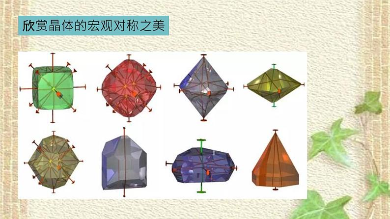 2022-2023年人教版(2019)新教材高中物理选择性必修3 第2章气体固体和液体第4节固体(1)课件第5页