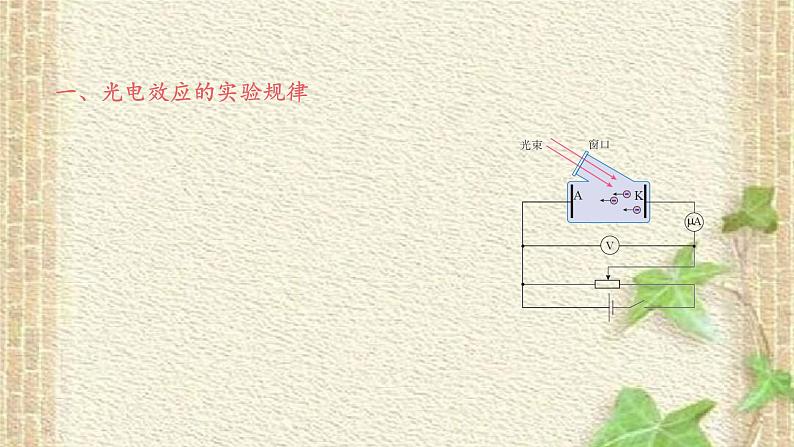 2022-2023年人教版(2019)新教材高中物理选择性必修3 第4章原子结构和波粒二象性第2节光电效应(1)课件第3页