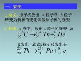 2022-2023年人教版(2019)新教材高中物理选择性必修3 第5章原子核第2节放射性元素的衰变(3)课件