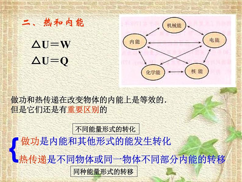 2022-2023年人教版(2019)新教材高中物理选择性必修3 第3章热力学定律第1节功热和内能的改变(5)课件第5页