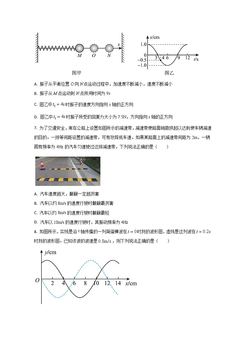 2023枣庄滕州高二上学期期末考试物理试题含解析03