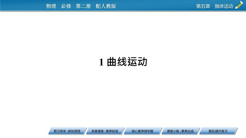 第5章 第一节 曲线运动课件PPT07