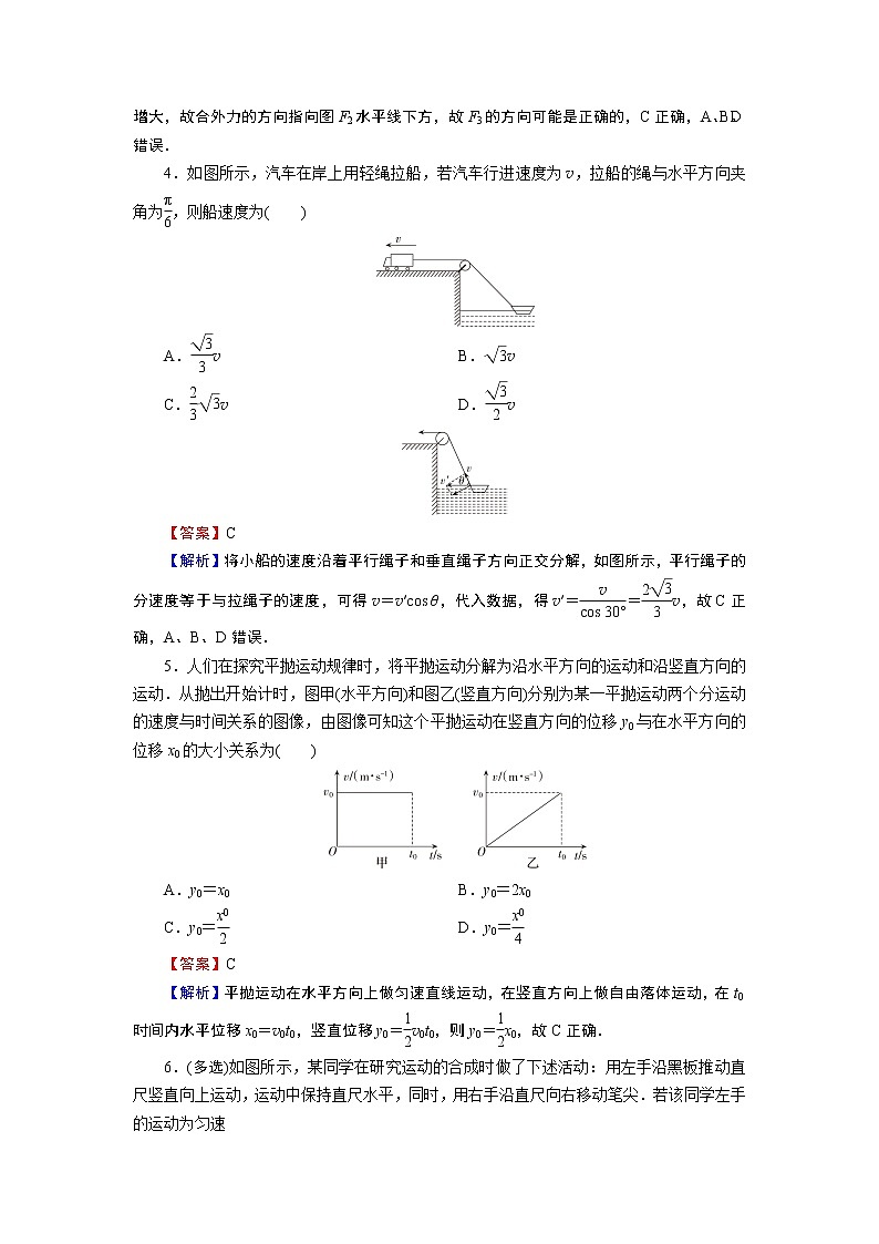 第5章 第二节 运动的合成与分解第2页