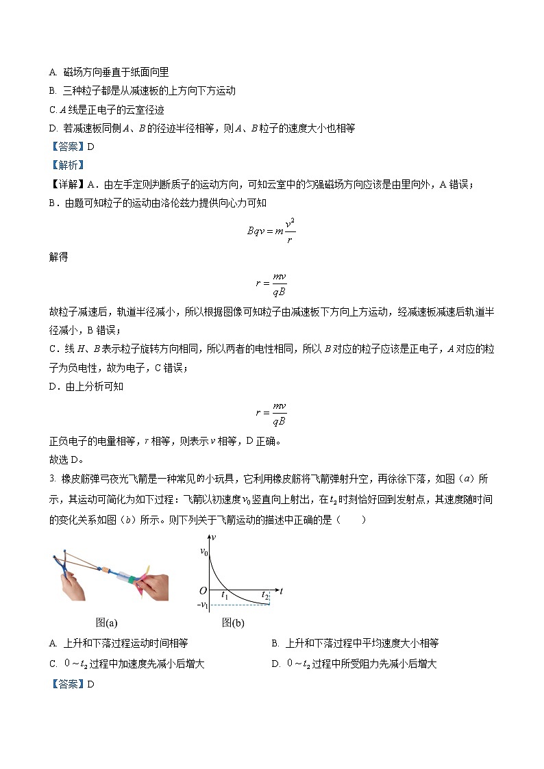 辽宁省葫芦岛普通高中2022-2023学年高三上学期期末学业质量监测物理试题02