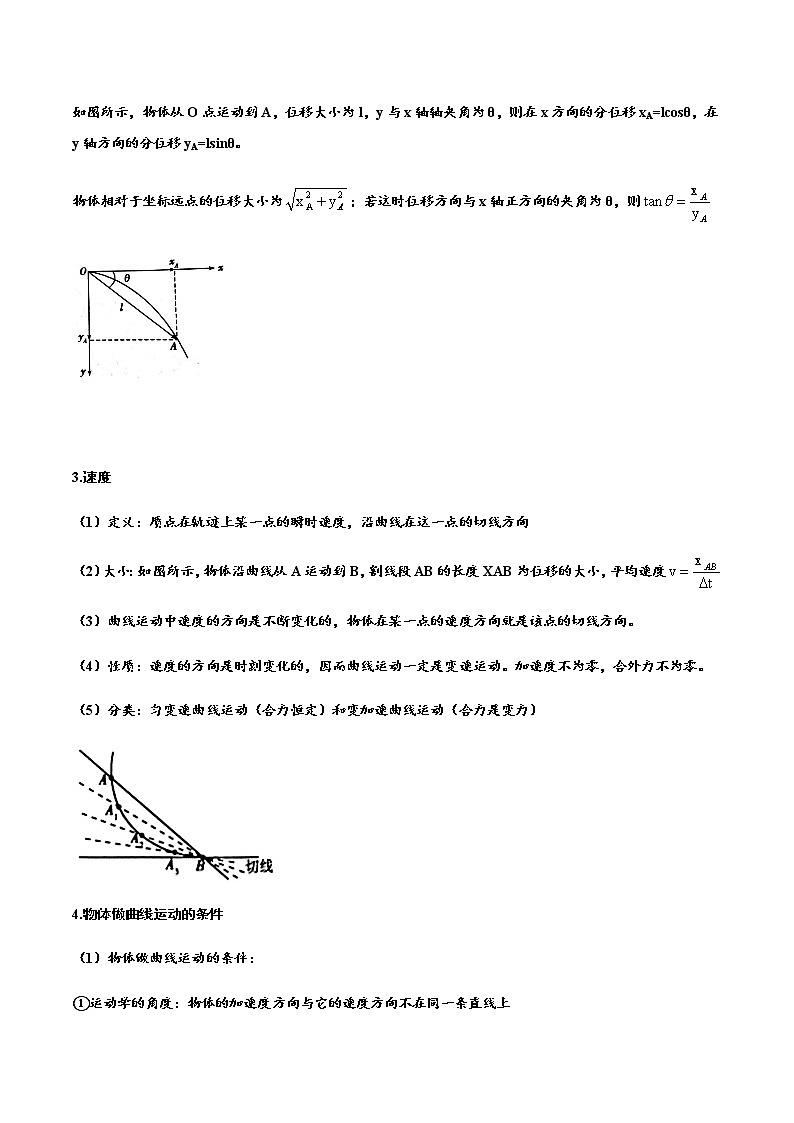 5.1 曲线运动（原卷版）-高一物理同步精品讲义（人教版）第2页