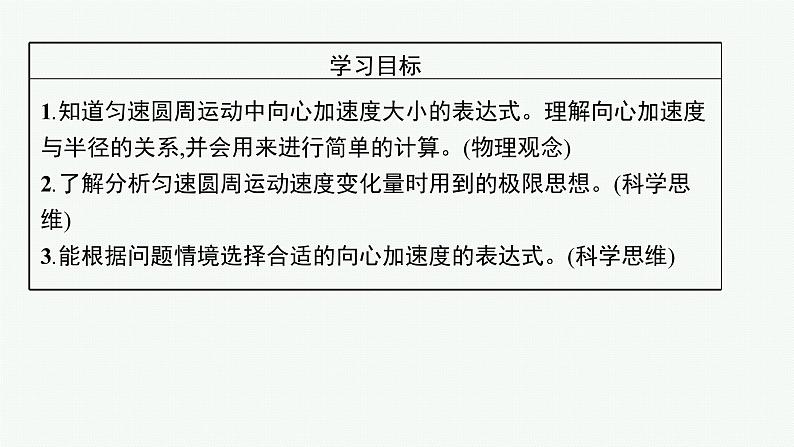 第六章　3　向心加速度课件PPT第3页