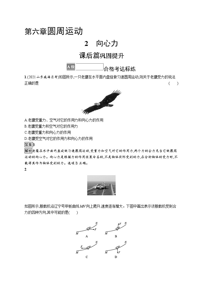 第六章　2　向心力第1页