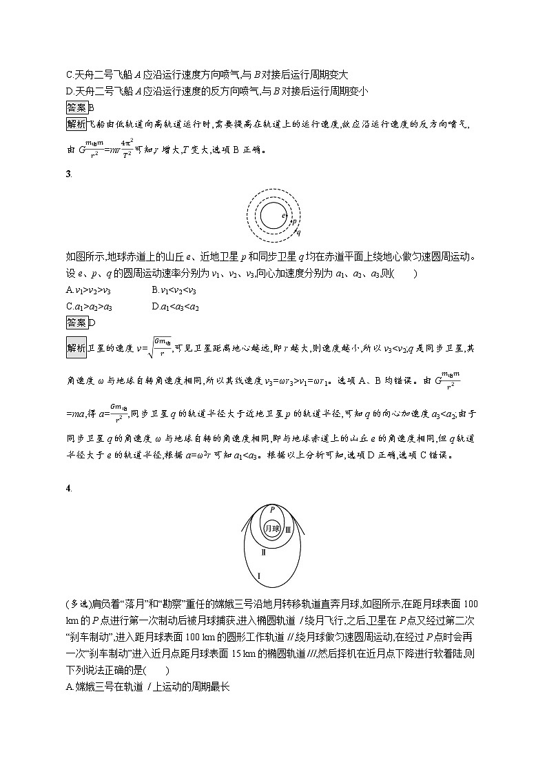 第七章　习题课 天体运动第2页