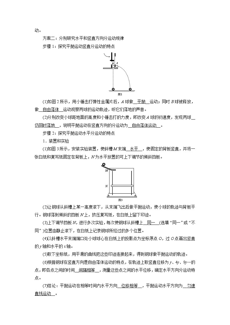 专题22探究平抛运动规律实验（解析版）-2023高考一轮复习知识点精讲与最新高考题模拟题同步训练第2页