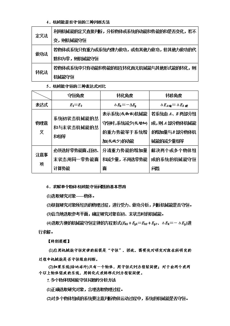 专题38机械能守恒定律（解析版）-2023高考一轮复习知识点精讲与最新高考题模拟题同步训练第2页