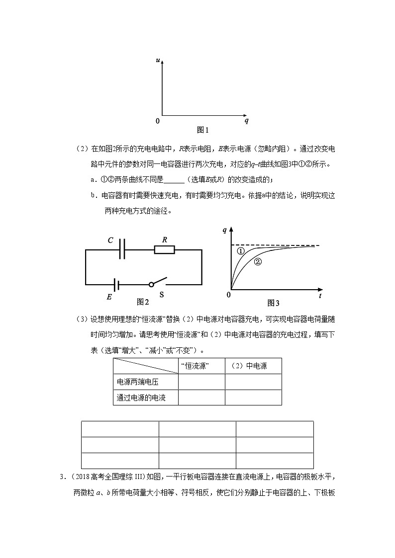 专题58电容和电容器（原卷版）-2023高考一轮复习知识点精讲和最新高考题模拟题同步训练第3页