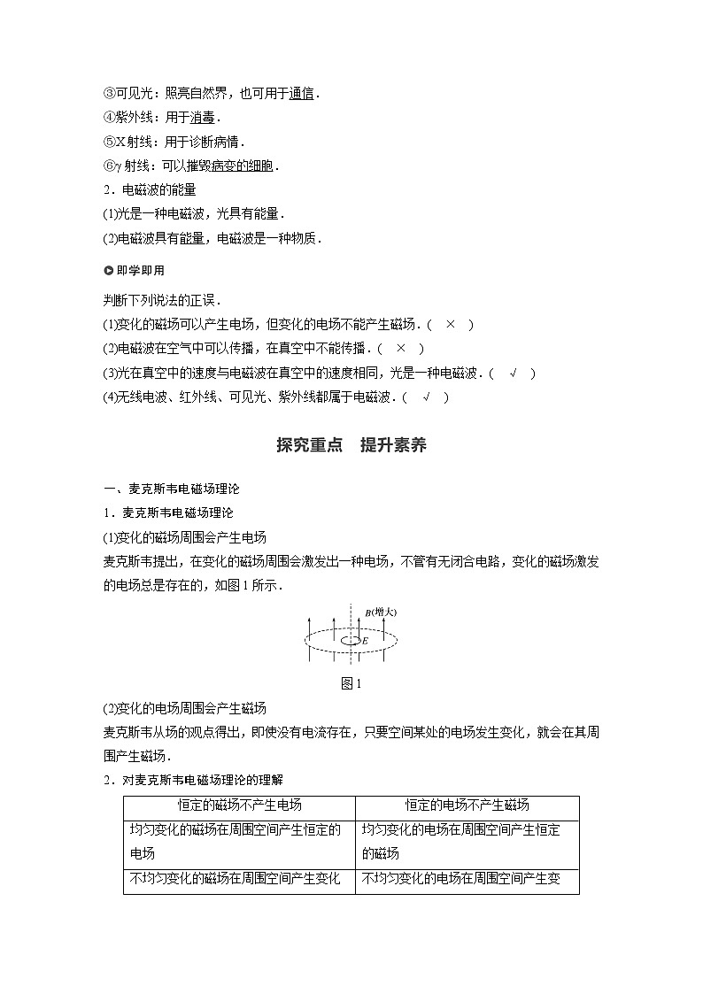 第13章 4　电磁波的发现及应用 试卷02