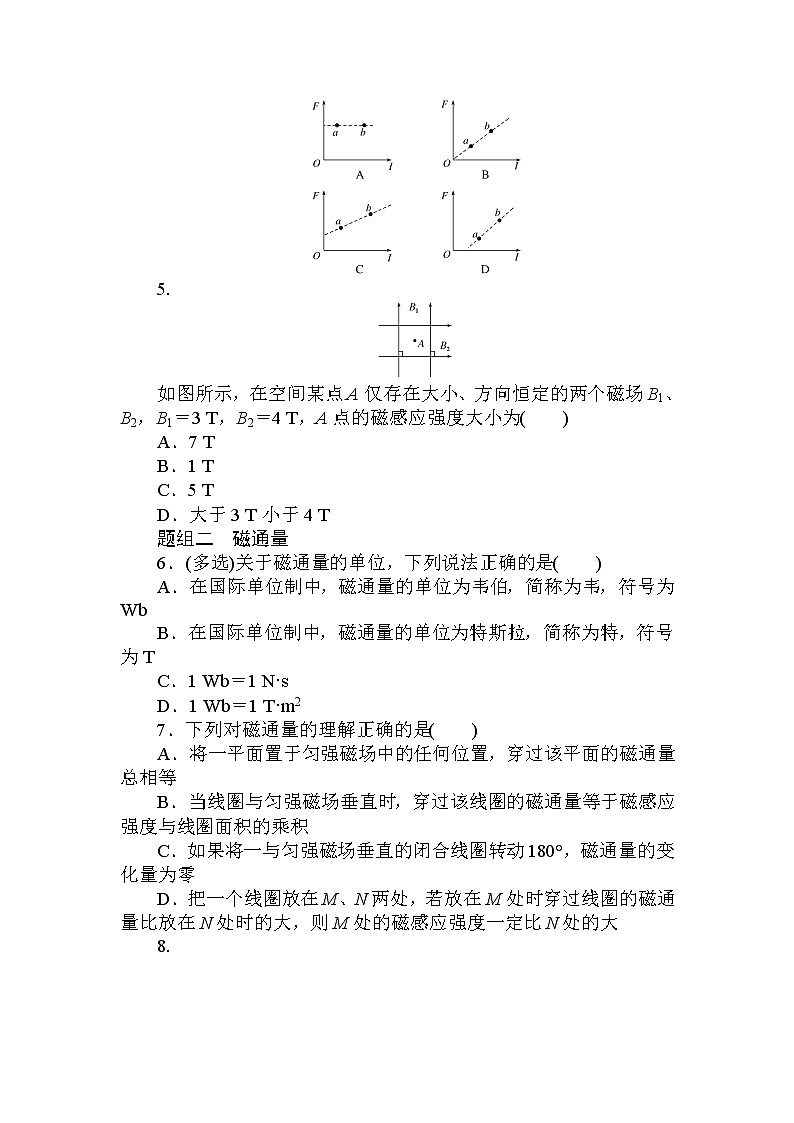 13.2 磁感应强度　磁通量 试卷02