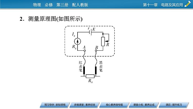 第11章 5实验 练习使用多用电表课件PPT第6页