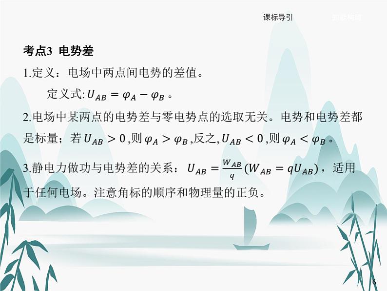 10 第十章 静电场中的能量-课时16 电势能、电势、电势差与电场强度的关系课件PPT第6页