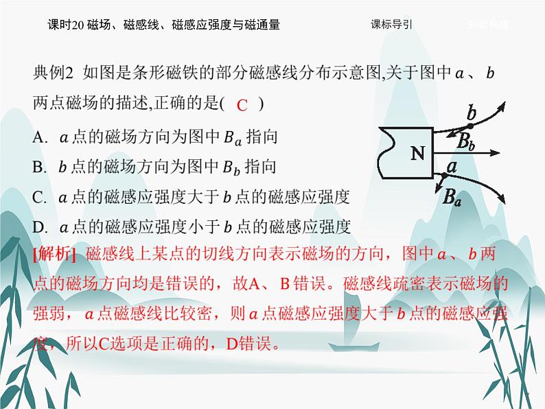 13 第十三章 电磁感应与电磁波初步-课时20 磁场、磁感线、磁感应强度与磁通量课件PPT07