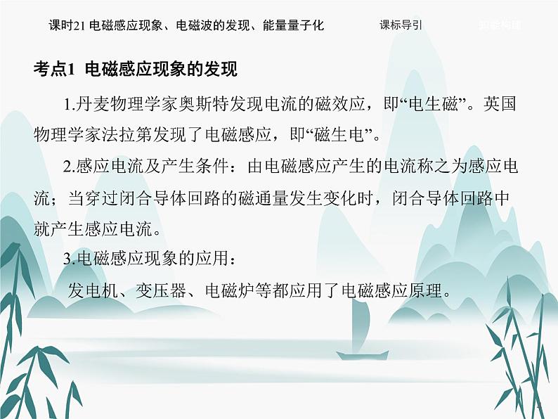 13 第十三章 电磁感应与电磁波初步-课时21 电磁感应现象、电磁波的发现、能量量子化课件PPT03