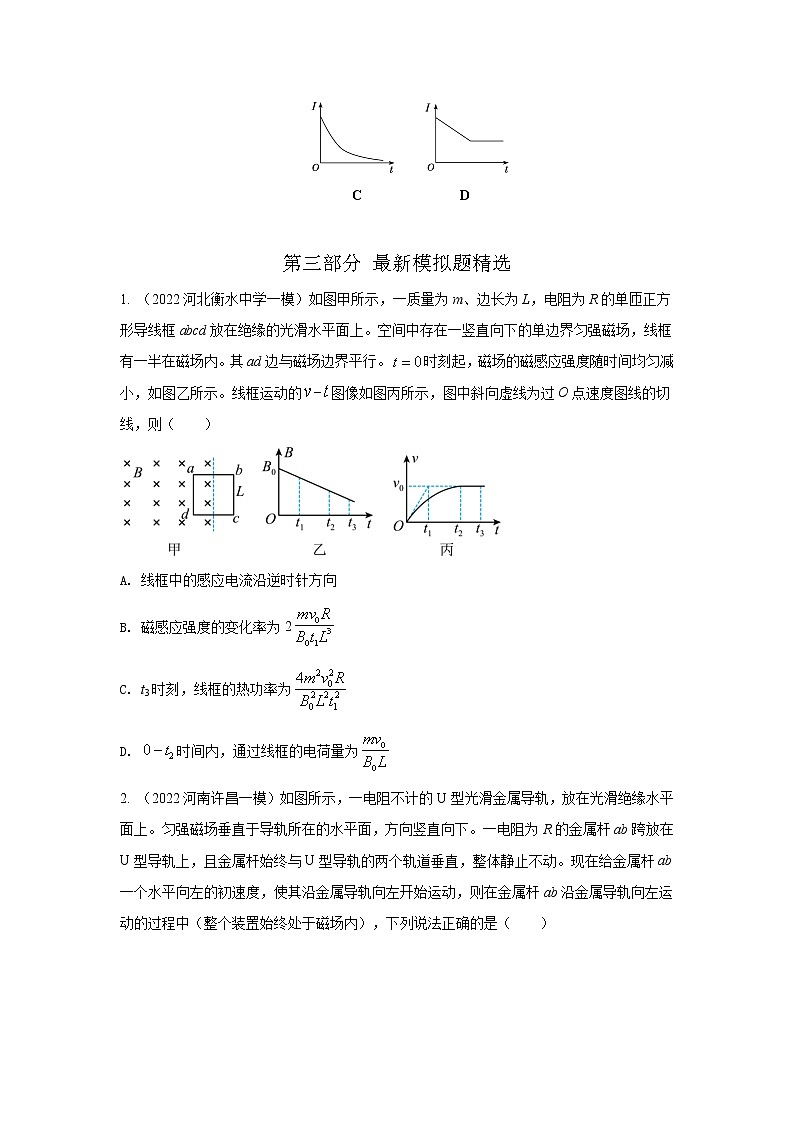 专题90电磁感应中的动量问题-高考物理一轮复习知识点精讲与最新高考题模拟题同步训练03