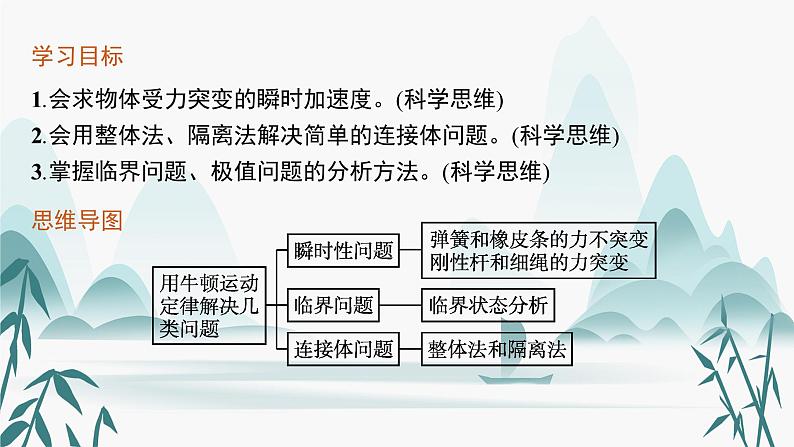 第四章  习题课 用牛顿运动定律解决几类问题课件PPT第2页