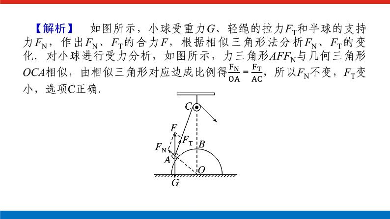 素养提升⑪　物体的动态平衡课件PPT高一上物理期末复习第8页