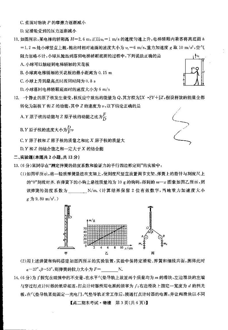 2020-2021学年河南省商开大联考高二下学期期末考试物理试题 PDF版03