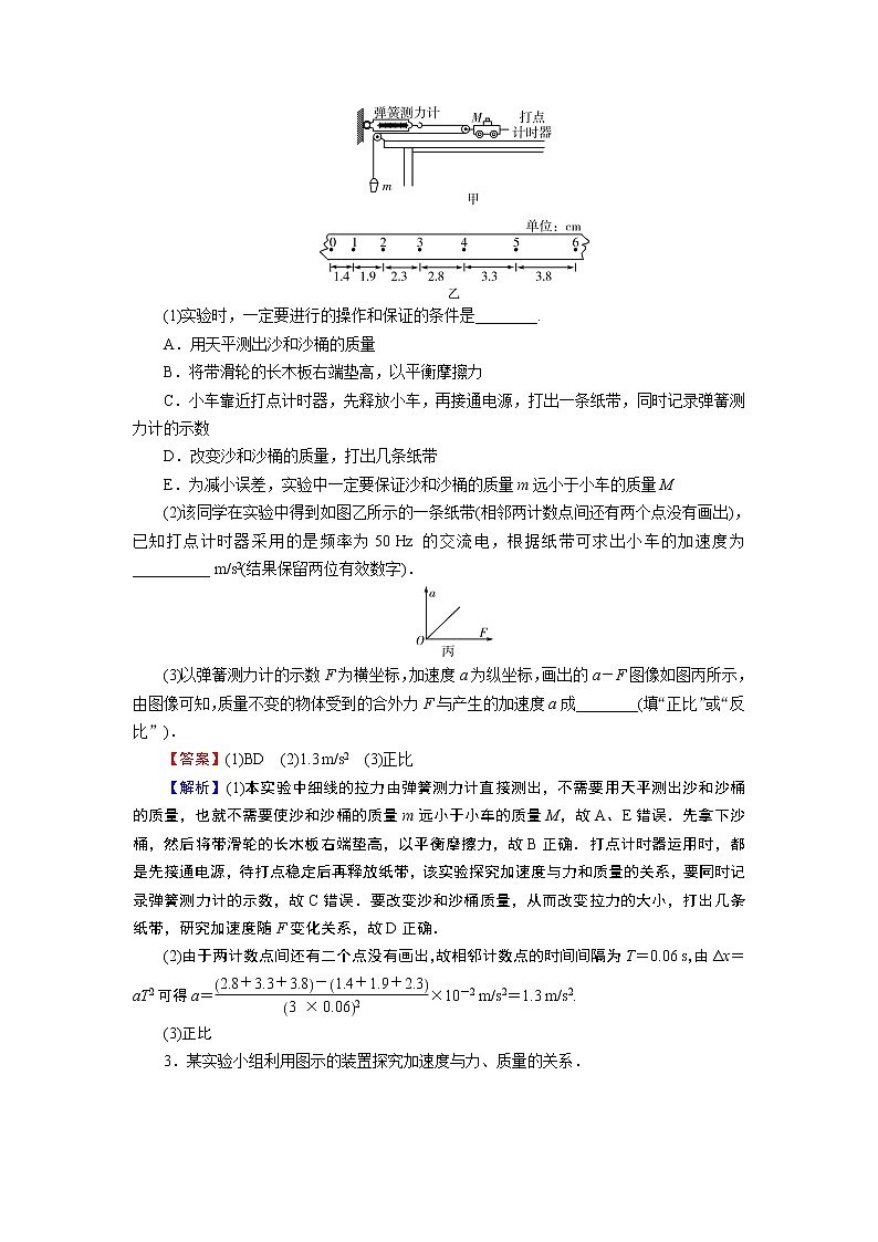 第4章 2实验：探究加速度与力、质量的关系第2页