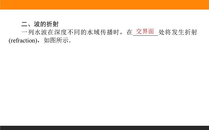 3.3波的反射、折射和衍射课件PPT第4页