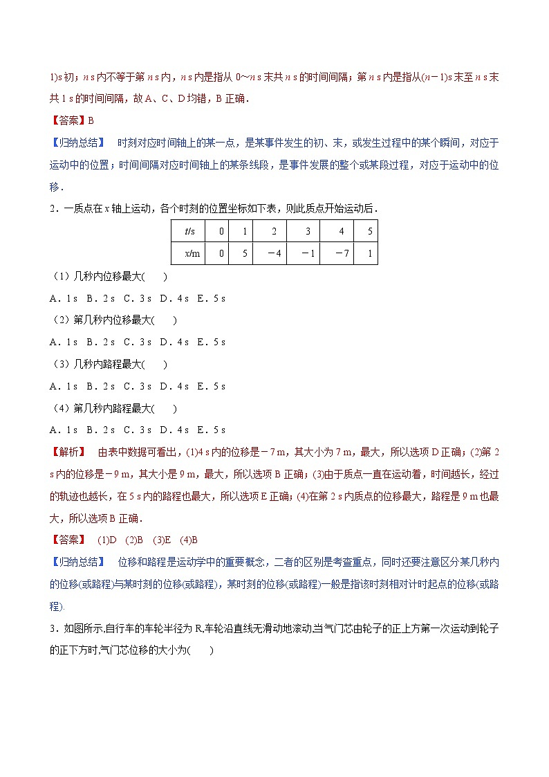 第一章  章节复习巩固提升  -高一物理精讲精练（人教版必修第一册）（解析版）第3页