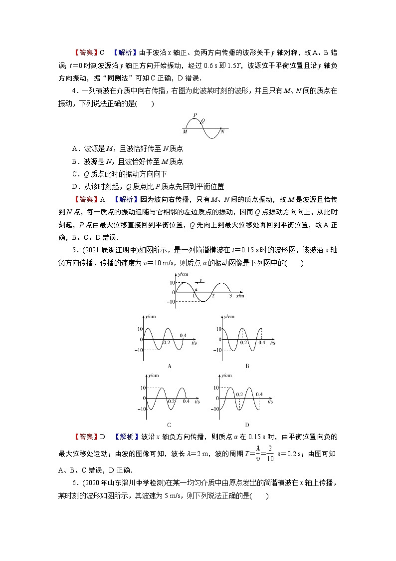 第3章 2波的描述 试卷02